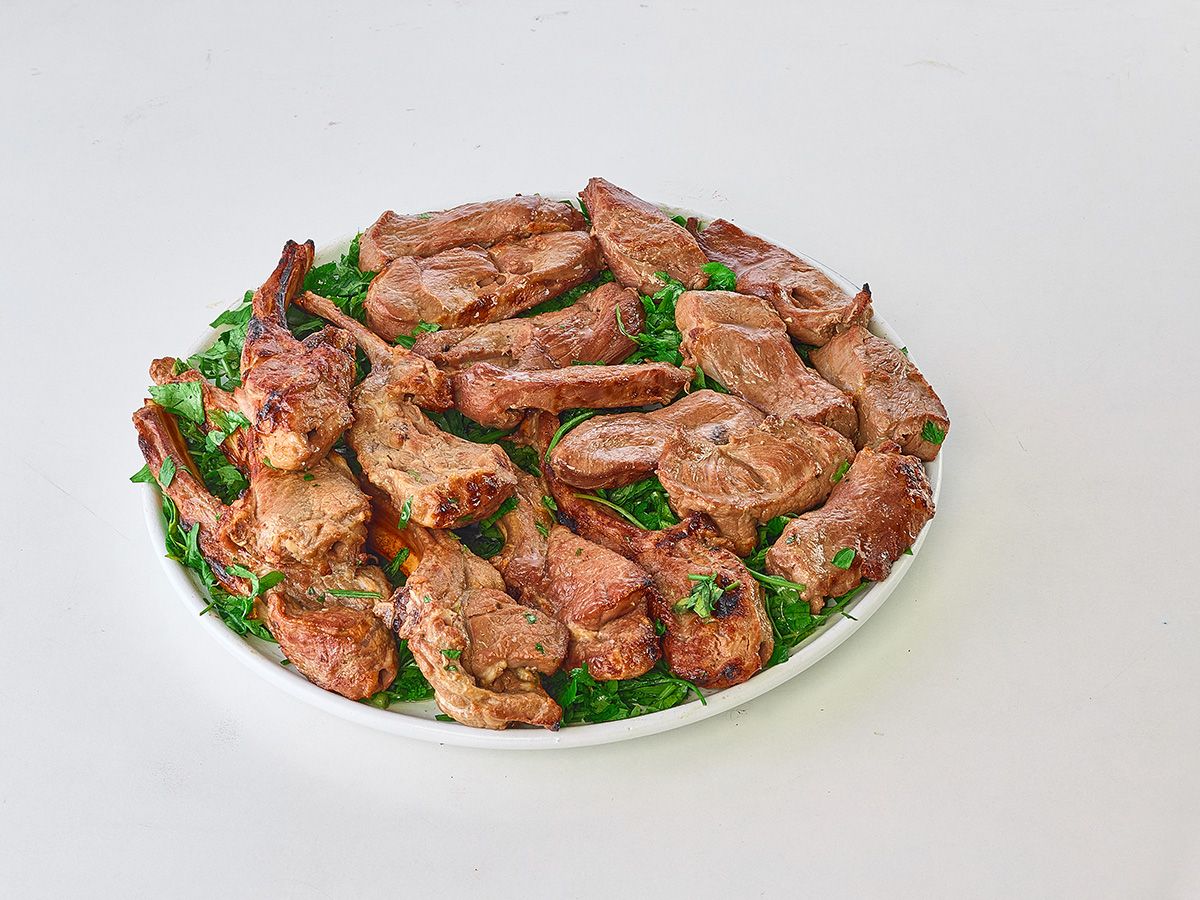 Kebab And Veal Ribs