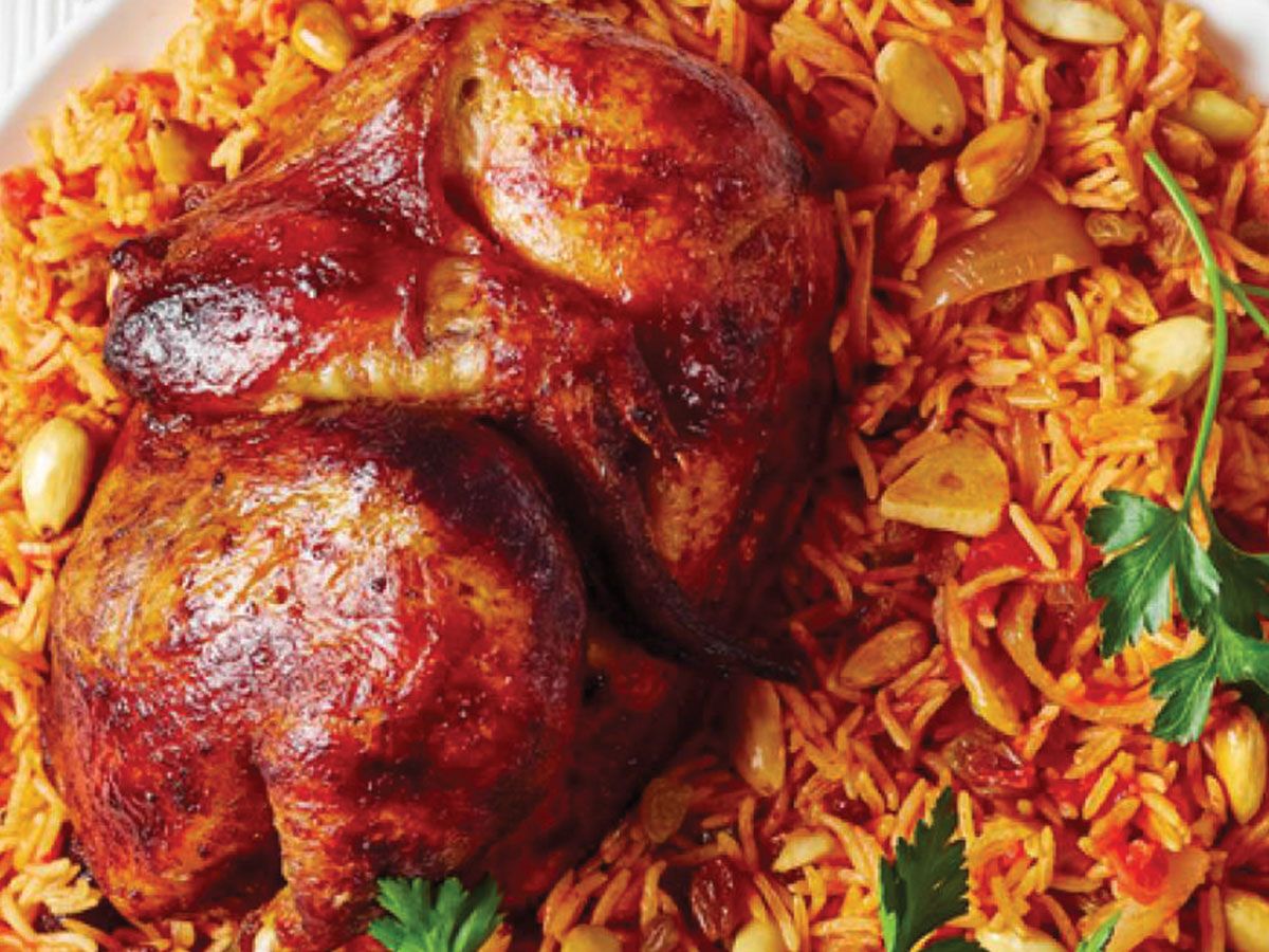Chicken Kabsa Dish