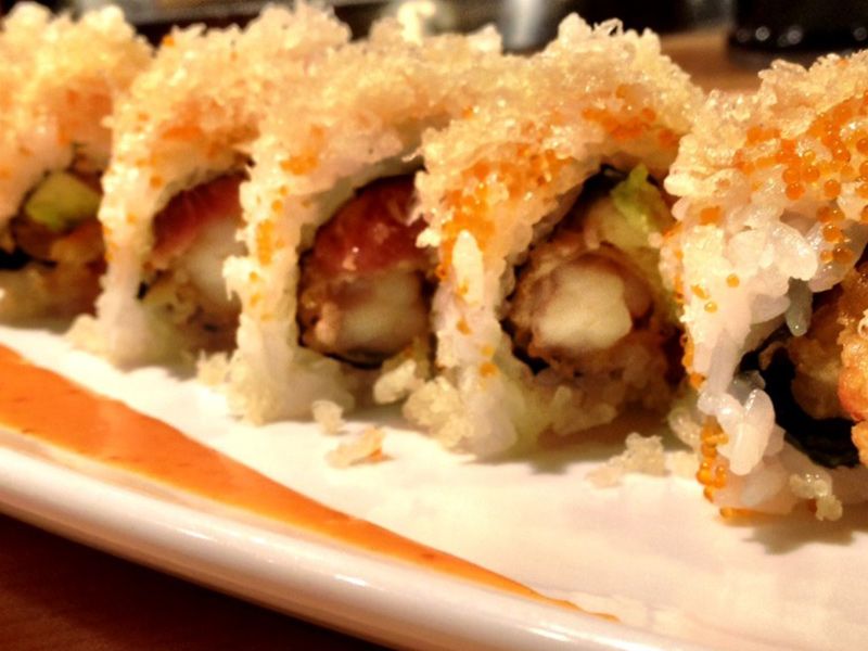 Crunchy Salmon Roll