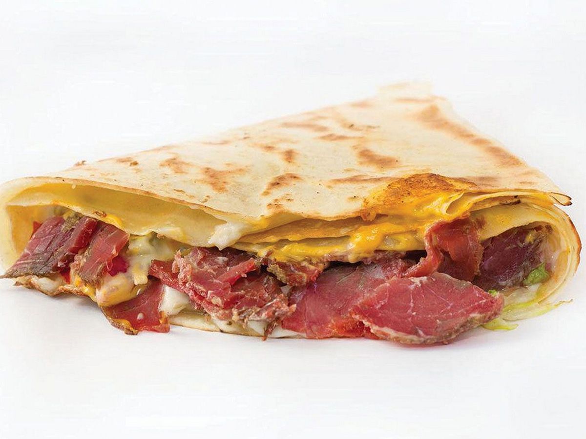 Pastrami crepe