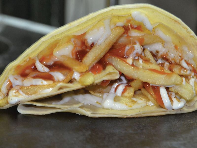 French Fries Crepe