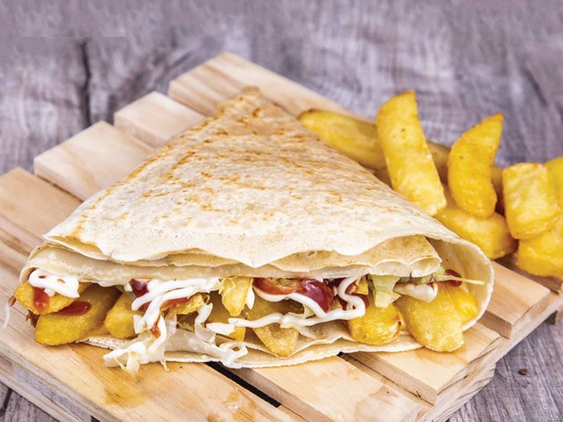 Fries Crepe
