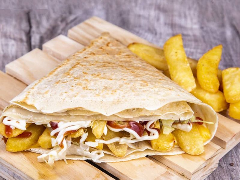 Fries Crepe