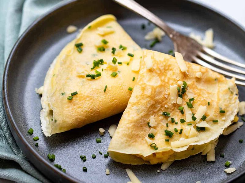 Cheddar Cheese Crepe