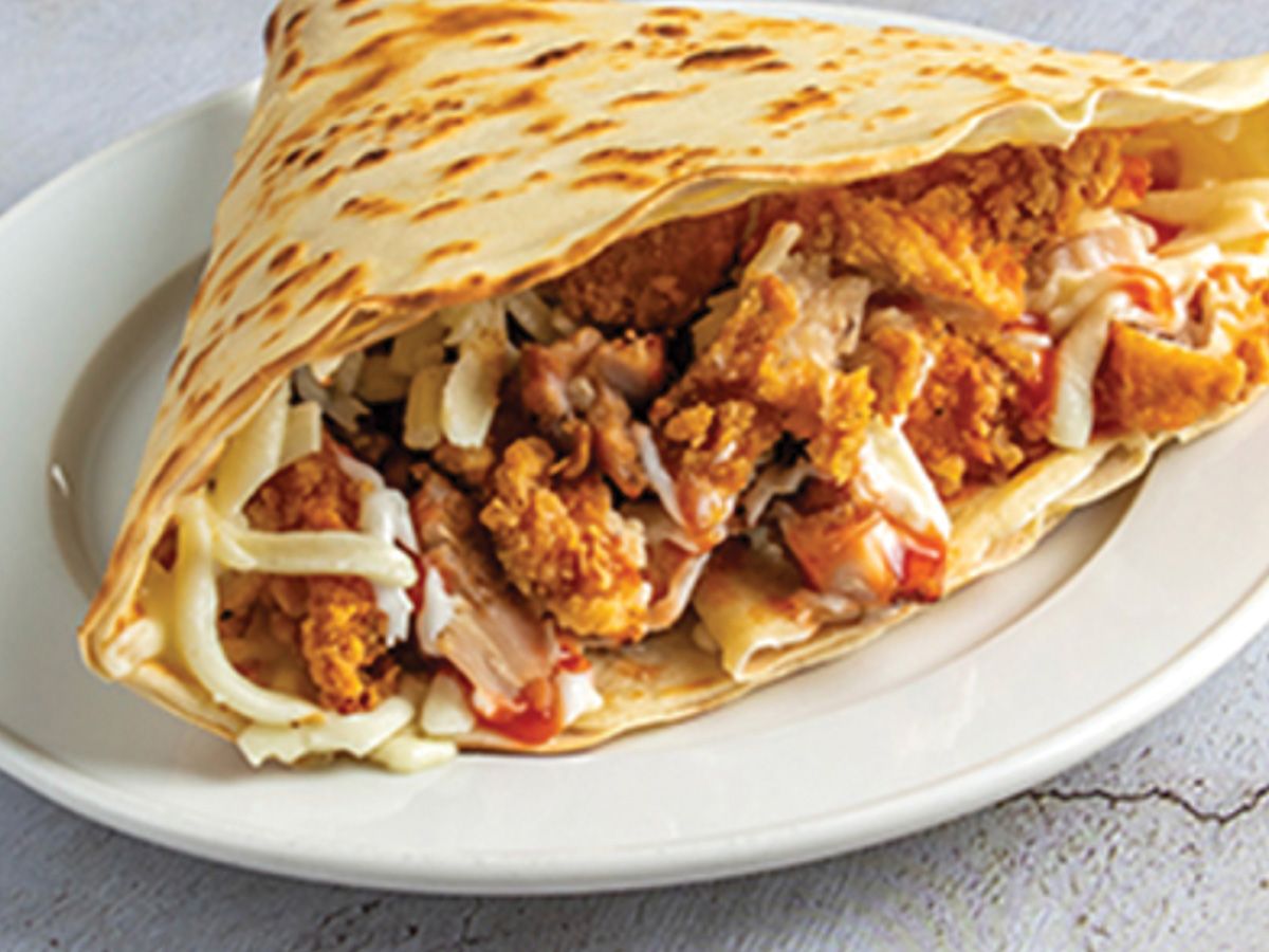 Spicy Zinger Chicken Crepe