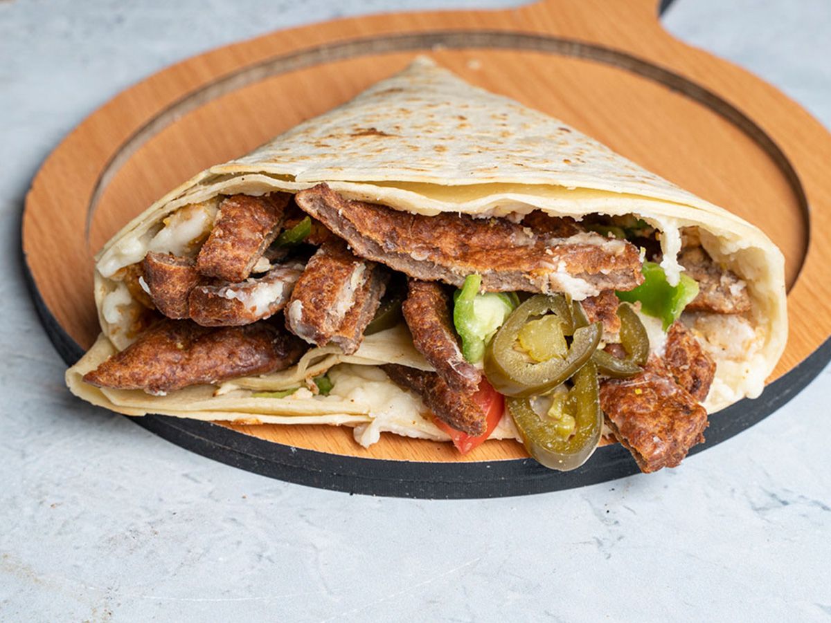 Sausage crepe