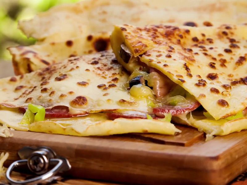 Salami Crepe