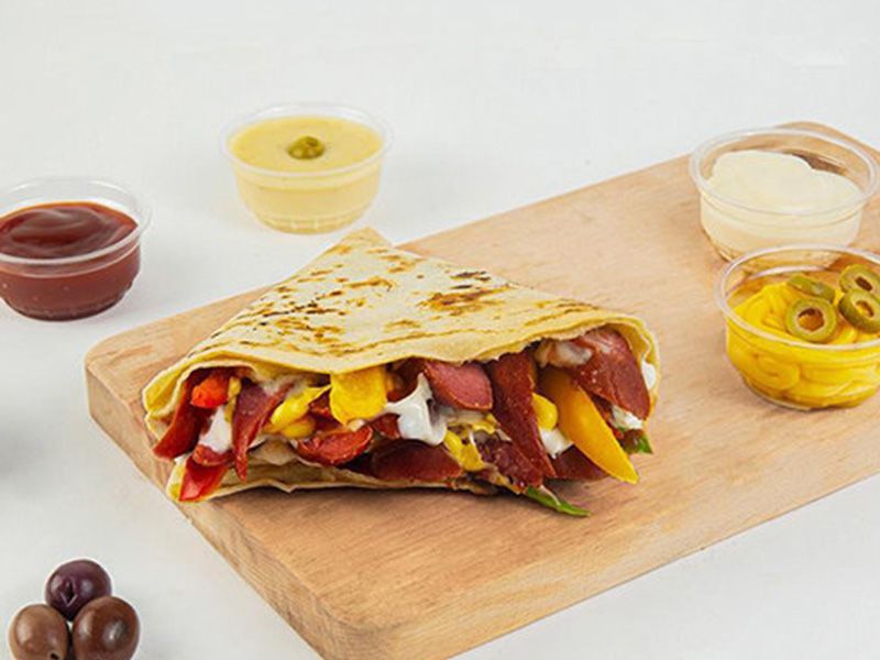 Mexican Sausage Crepe