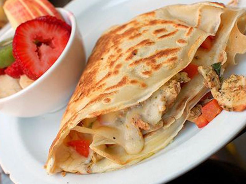 Chicken Shawarma Crepe