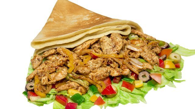 Chicken Shawerma Crepe