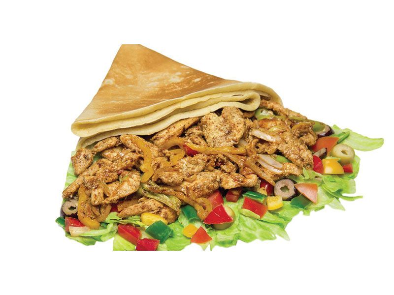 Chicken Shawerma Crepe
