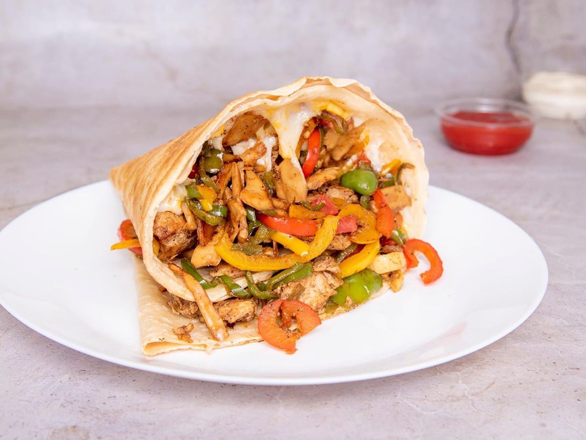Chicken Shawarma Crepe