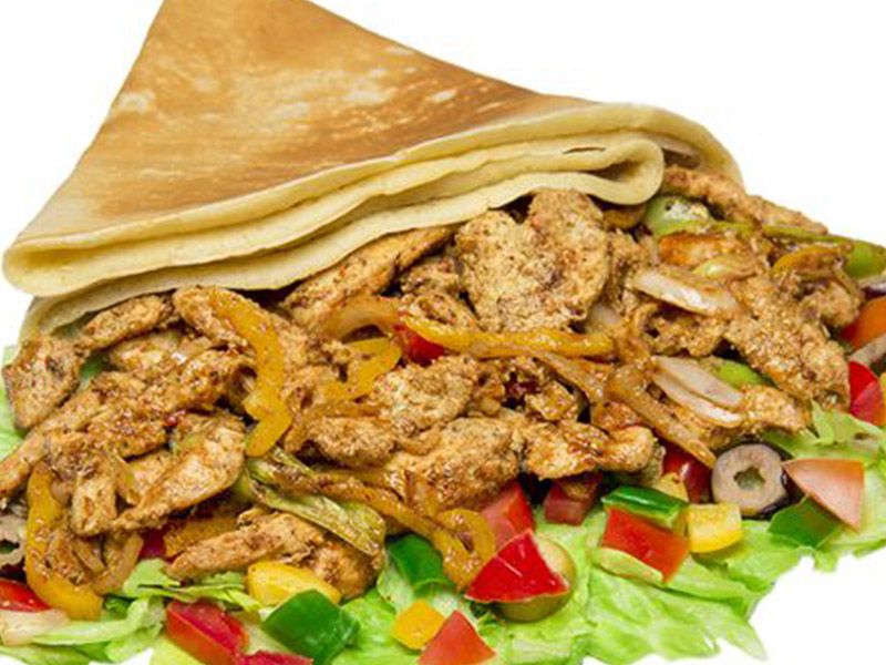 Chicken Shawarma Crepe