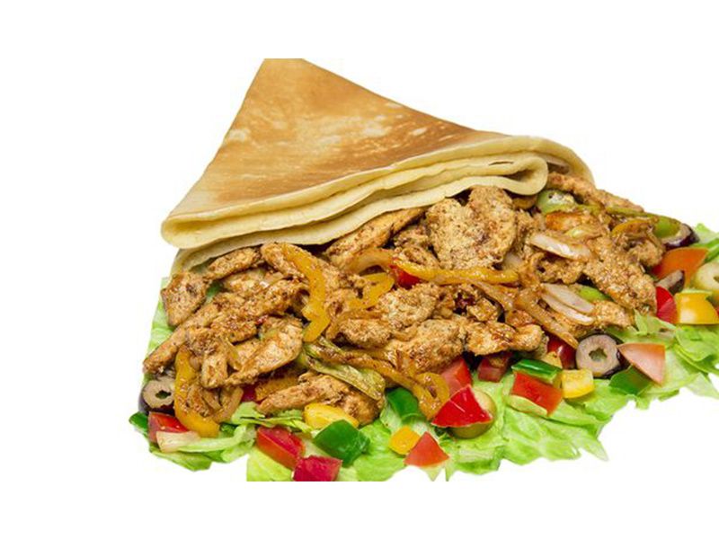 Chicken Shawerma Crepe