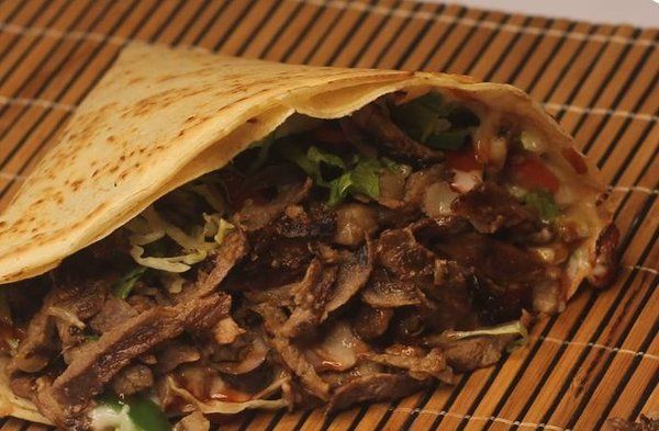 Beef Shawarma Crepe ..