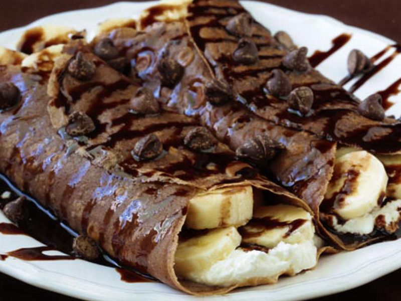 Banana Chocolate Crepe