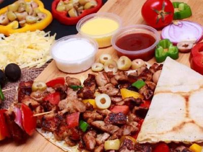 Shish Tawook Crepe