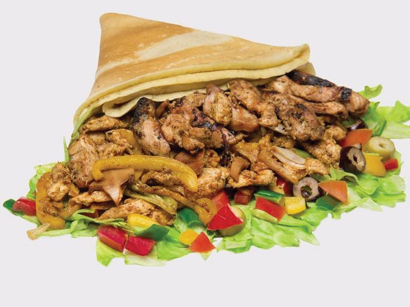 Chicken Fajita Crepe