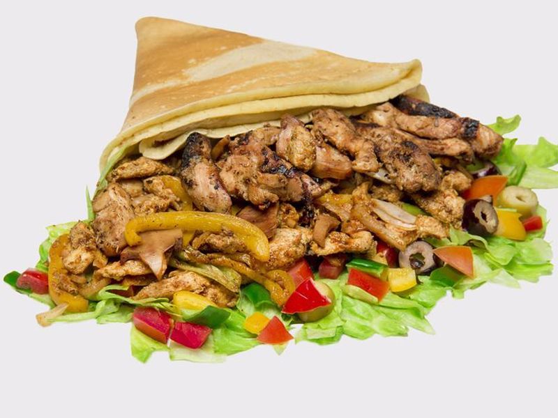Chicken Fajita Crepe