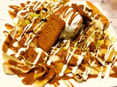 Lotus Fettuccine Crepe