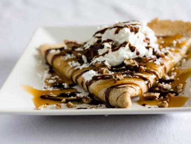 Cream and Honey Crepe