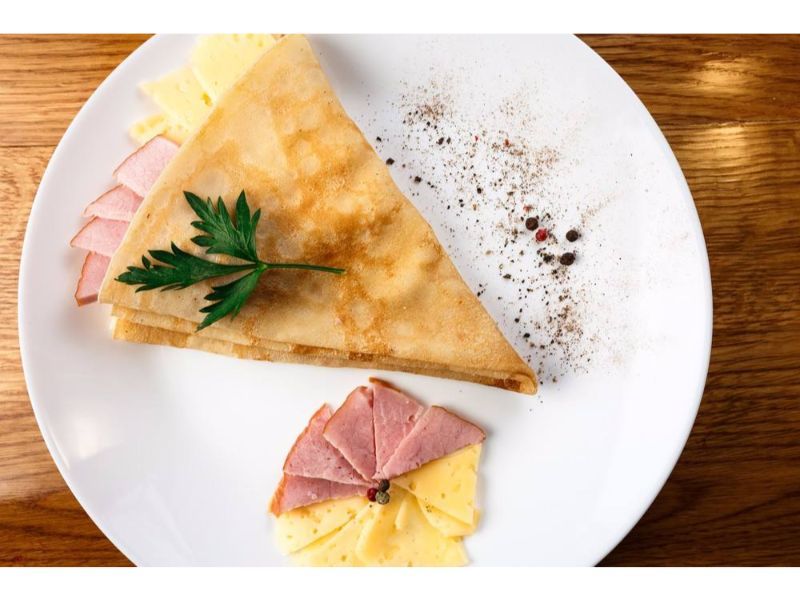 Smoked Turkey Crepe