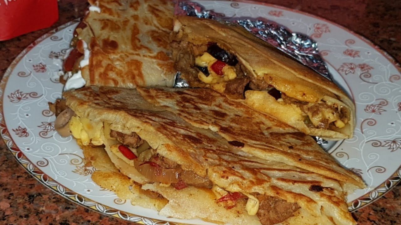 Minced Meat Crepe