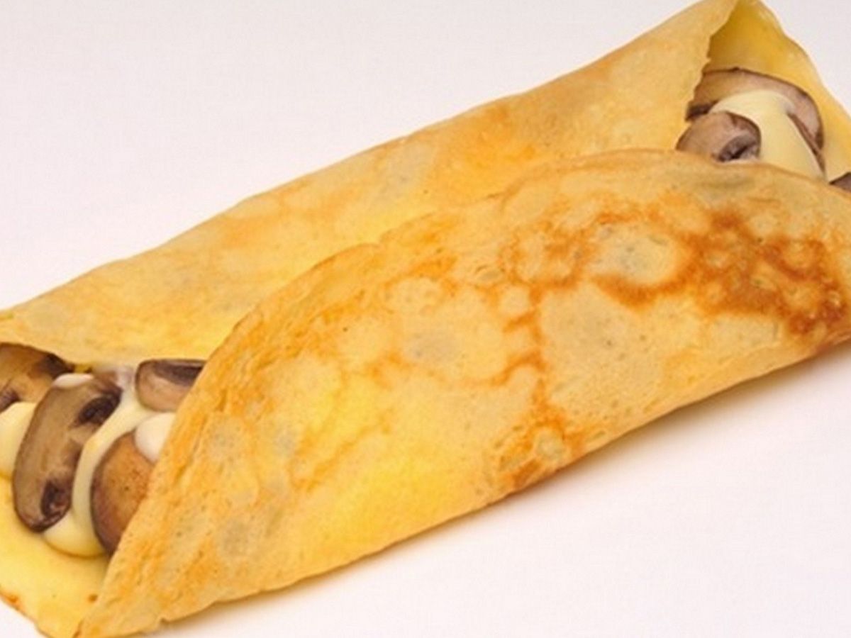 Mushroom crepe