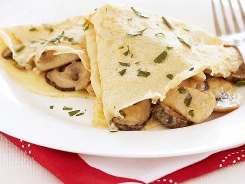 Mushroom Crepe