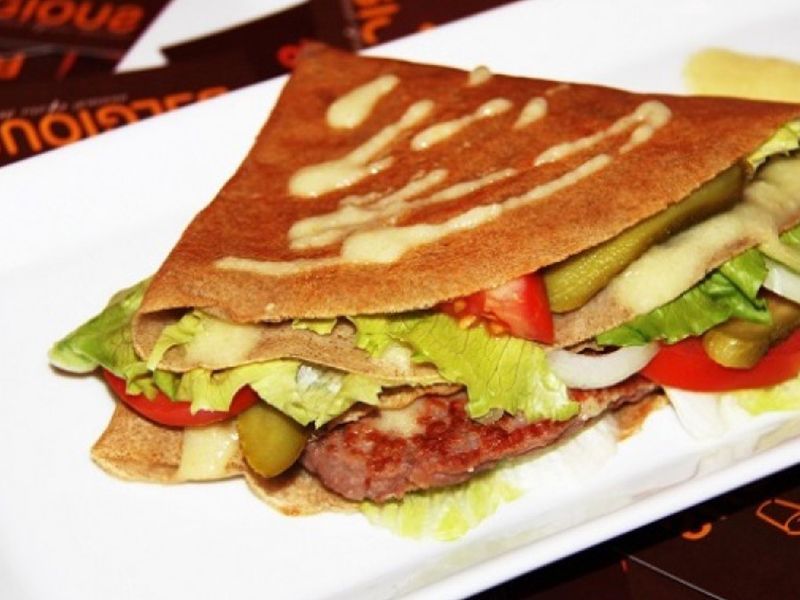 Meat Mix Crepe