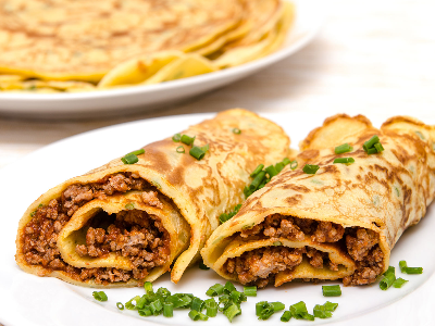 Mix Meat Crepe