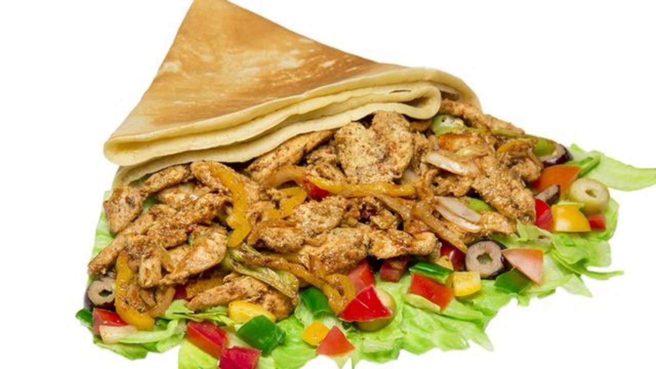 Meat Cocktail Crepe