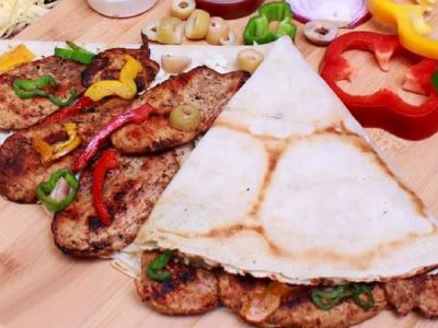 Grilled Chicken Breasts Crepe