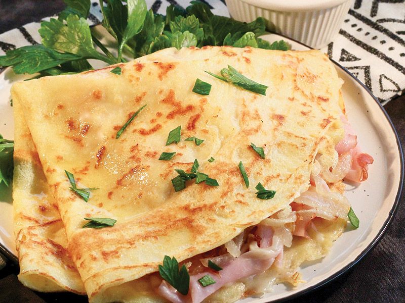 Mix Cheese Crepe