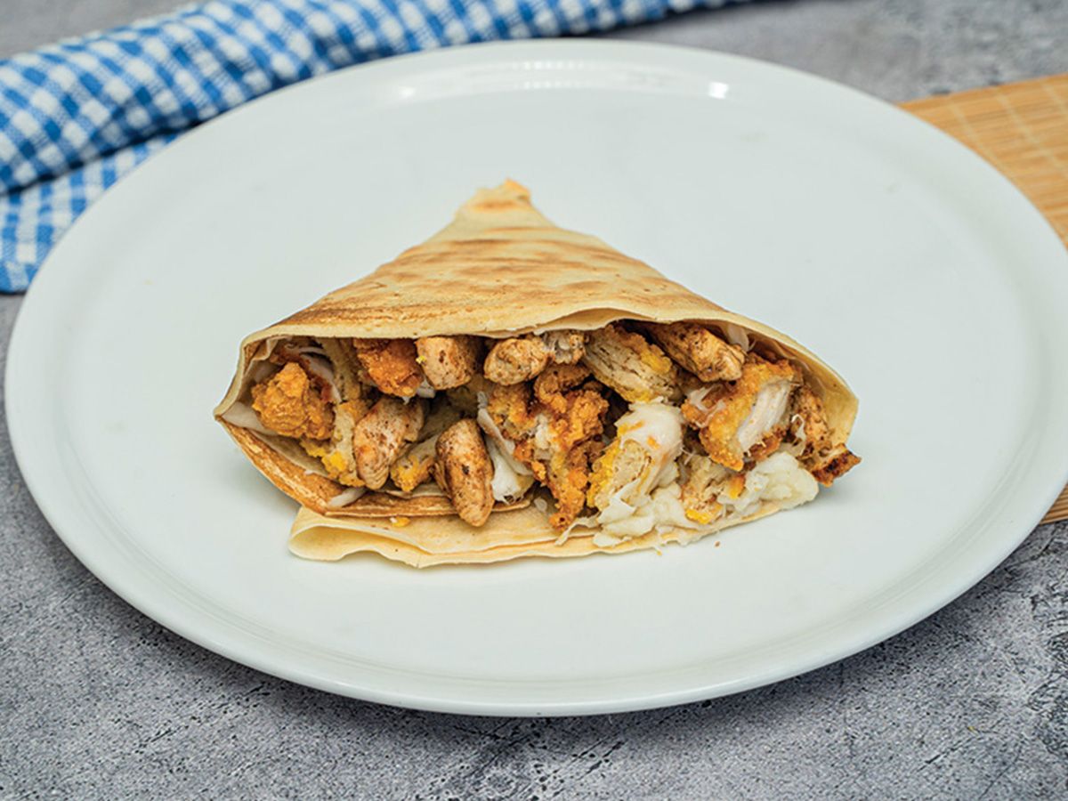 Mix Chicken Crepe