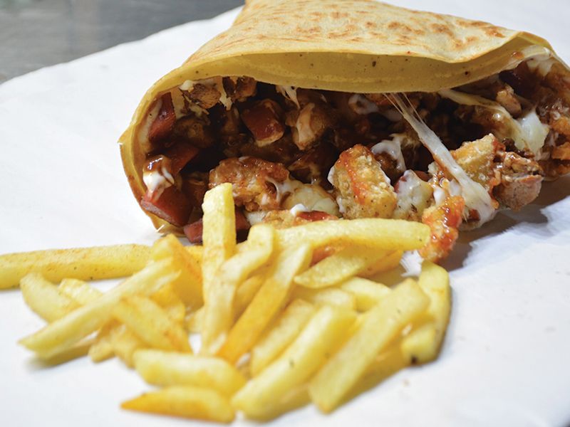 Mix Meat Crepe