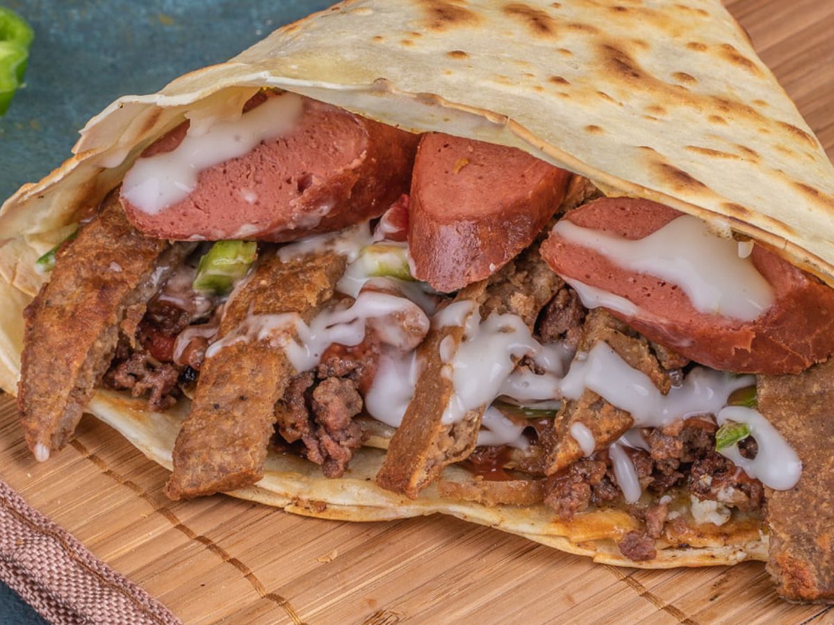 Meat Mix Crepe