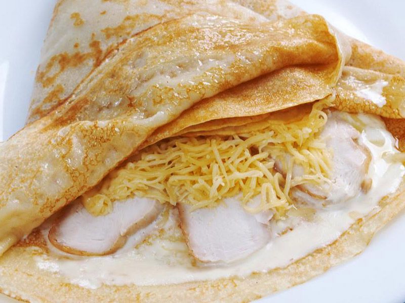 Mozzarella Cheese Crepe