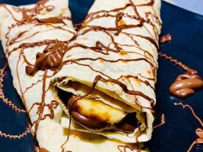 Nutella With Banana Crepe