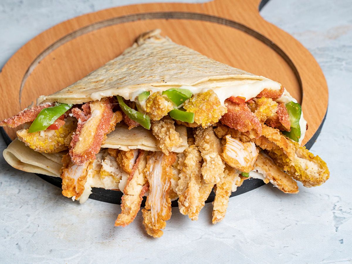 Mix Chicken Crepe