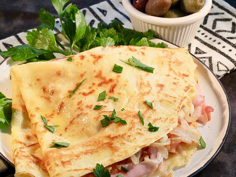 Mix Cheese Crepe