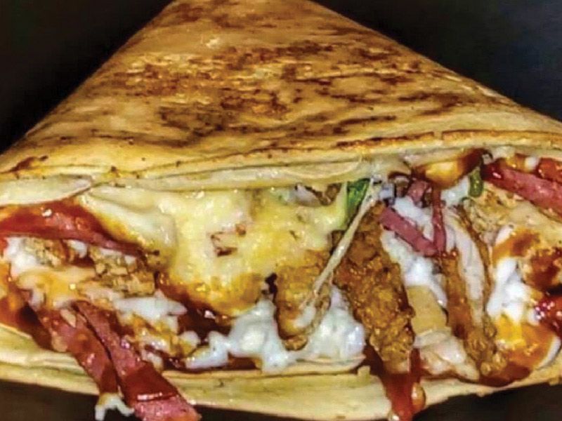 Mix Chicken Crepe