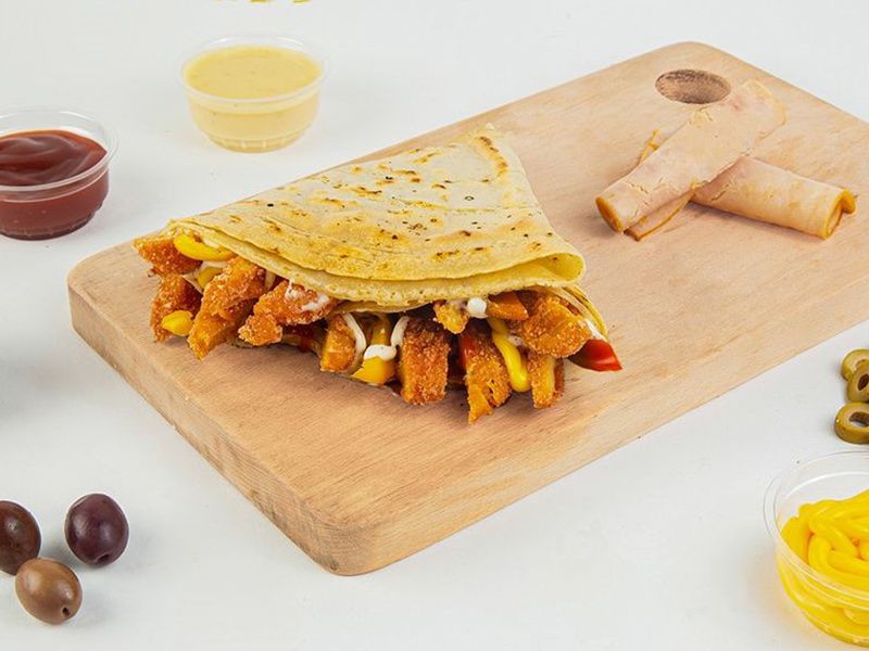 Mix Chicken Crepe
