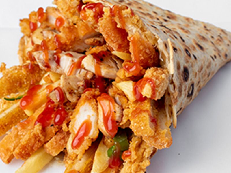 Mix Chicken Crepe