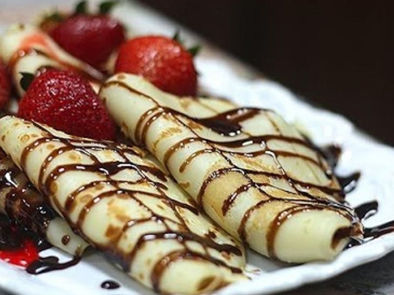 Nutella Fruits Crepe