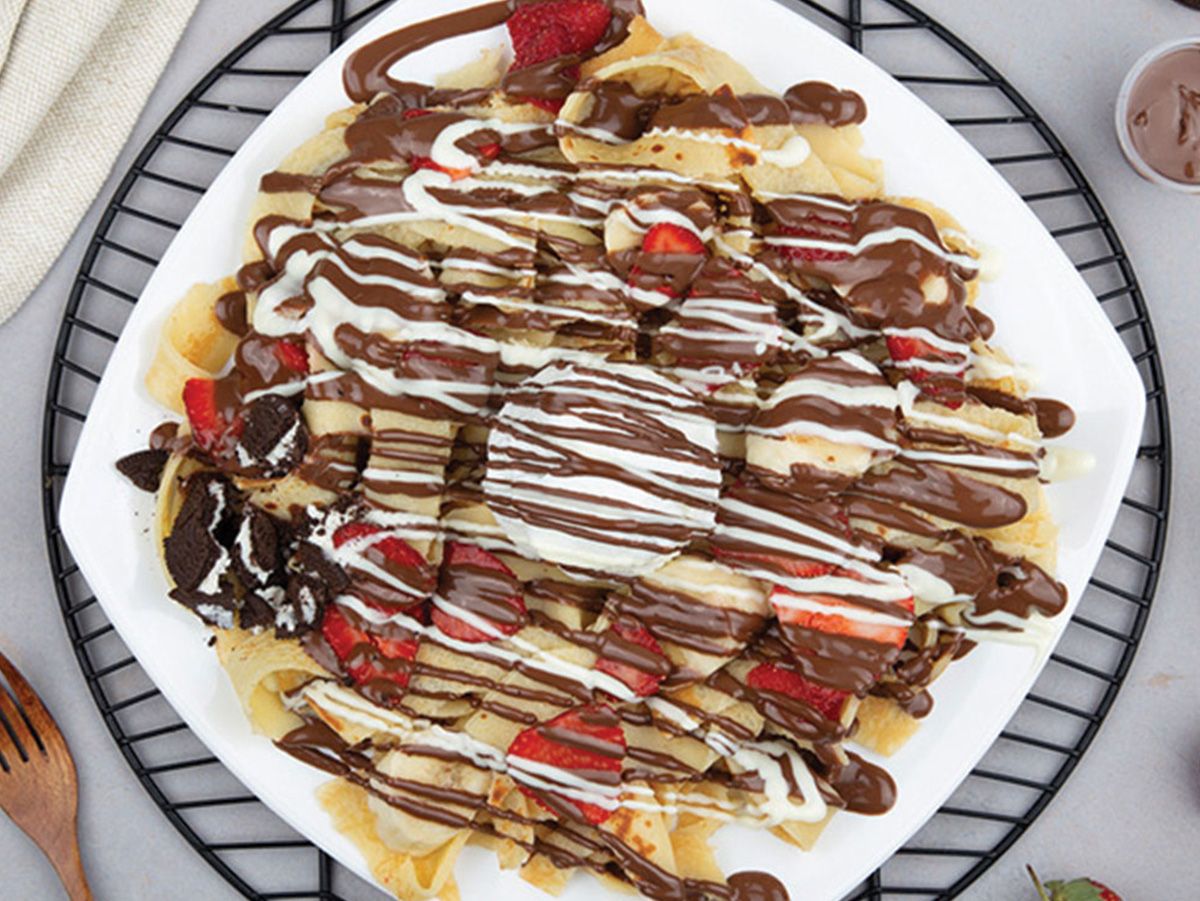 Nutella Fruit Crepe