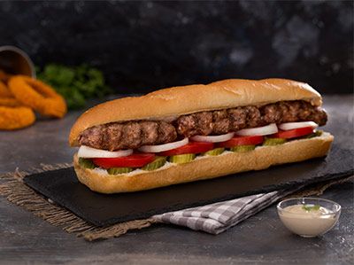 Grilled Kofta Sandwich