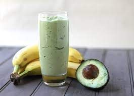 Avocado With Banana Cocktail