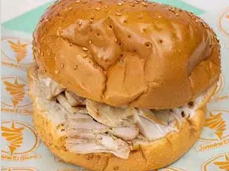 Kaiser Chicken Shawarma Sandwich
