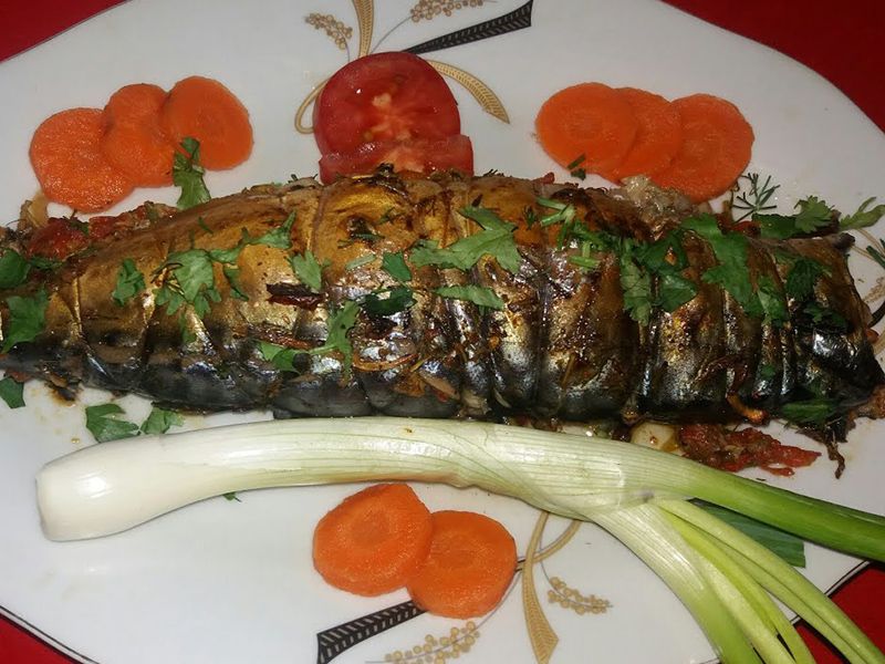 Kilo Grilled Charcoal Grey Mullet Fish